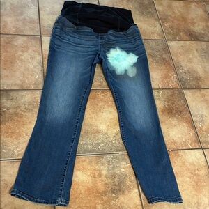 Stylish Blue Straight Leg Women's Jeans MATERNITY!!